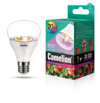 Эл.лампа светодиодная для растений LED20-PL/BIO/E27 ( 20Вт 220В) Camelion