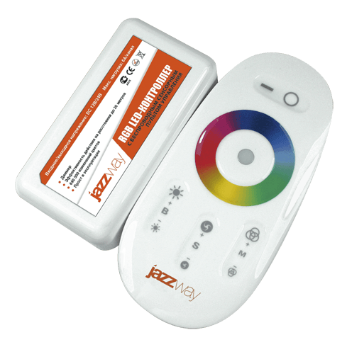 Контроллер RGB PRC-4000HF   WH (белый)12/24V 216/432W jaZZway