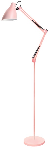 Светильник напольный, торшер KD-332  C14 розовый (230V, 40W, E27) Camelion