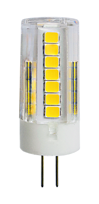 Лампа светодиодная  PLED-G4  PRO 5W 4000K AC 230/50 (5W=40Вт, 400Lm) пластик/без пульс. jaZZway