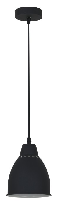 Светильник подвесной PL-430S-1  С02  чёрный (LOFT,  1х E27, 60Вт, 230В, металл) Camelion