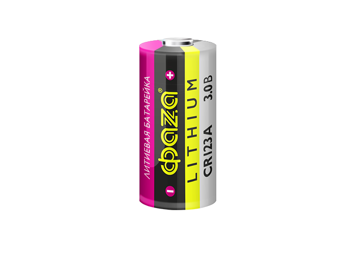 Элемент питания CR 123A  BL-1 (батарейка,3В) ФАZА