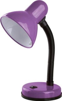 Светильник настольный  KD-301 С12 фиолетовый, макс. 60W Camelion