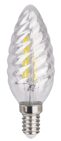 Лампа светодиодная свеча декоративная PLED CT37 OMNI  5W E14 2700K (4W=45Вт, 450Lm) 230/50 Jazzway