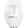Лампа светодиодная свеча PLED- SP C37  7W E14 3000K CLEAR (7W=60Вт, 540Lm) 230/50 Jazzway