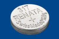 Renata R 317 BL-10 (SR 516 SW, 1.55V, 10mAh, 5.8x1.6mm)(бат-ка для часов)MP