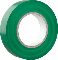 Изолента V02-7G-13х15-20  0,13х15 мм Зеленая 20 метров  Volsten