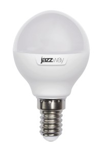 Лампа светодиодная шар PLED- SP G45  7W E14 5000K (7W=60Вт, 560Lm) 230/50 Jazzway