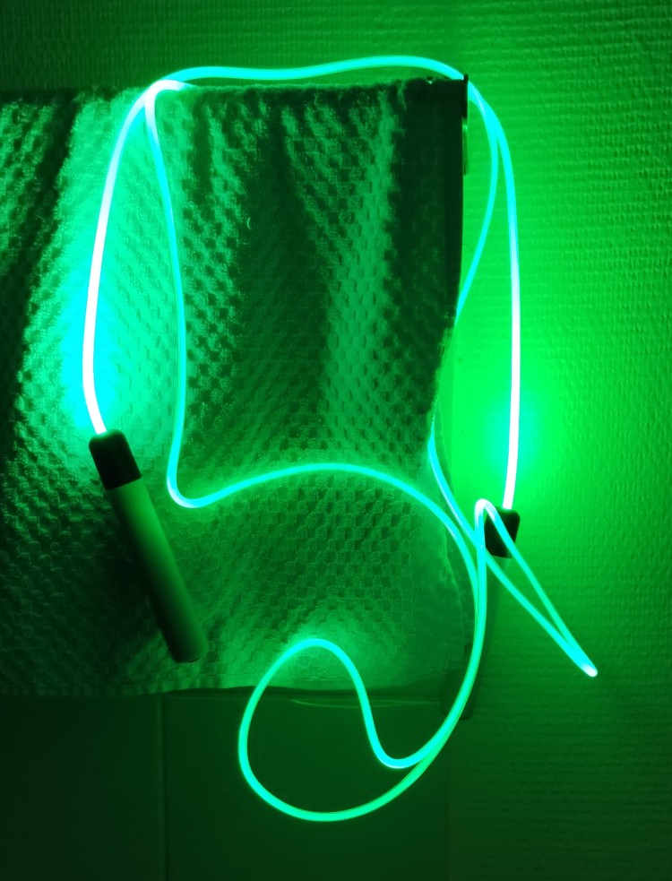 Camelion J3LED (скакалка гимнастическая со световым эффектом, зеленая)
