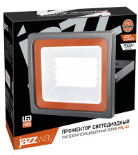 Прожектор светодиодный PFL- SC-150W 6500K  IP65 (матовое стекло) Jazzway