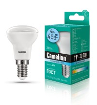 Эл.лампа светодиодная Рефлектор LED4-R39/845/E14 (4Вт=45W 300Lm 220В) Camelion