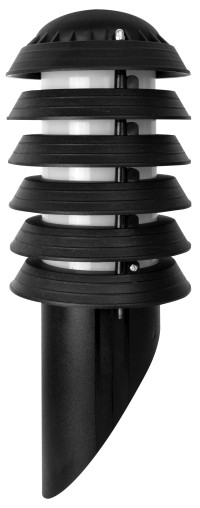 Светильник улично-садовый столб PА202  C02 (черный) "Поллар 1141" (d140 x h400 мм) НБУ 01-60-018